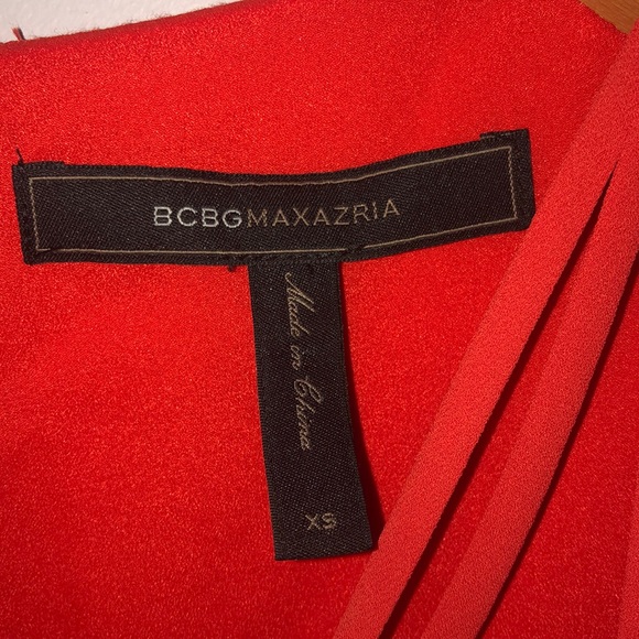 BCBG Red formal tank top - Picture 2 of 3